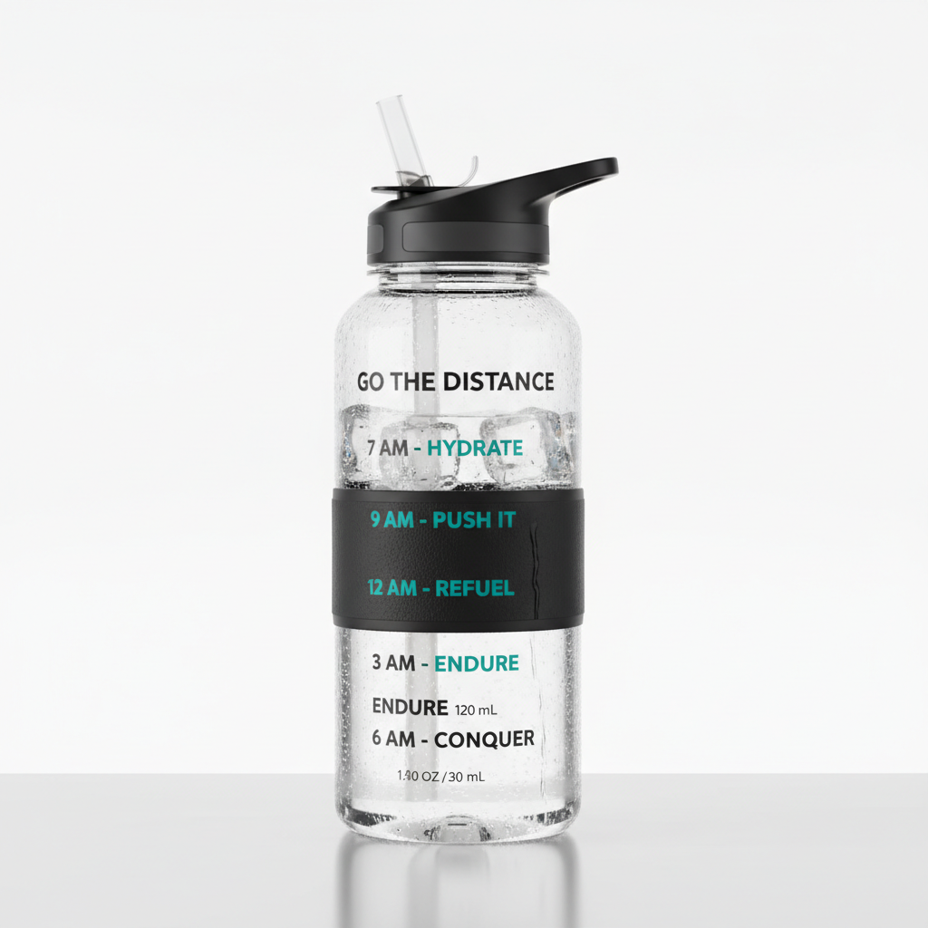 Motivational Sports Water Bottle