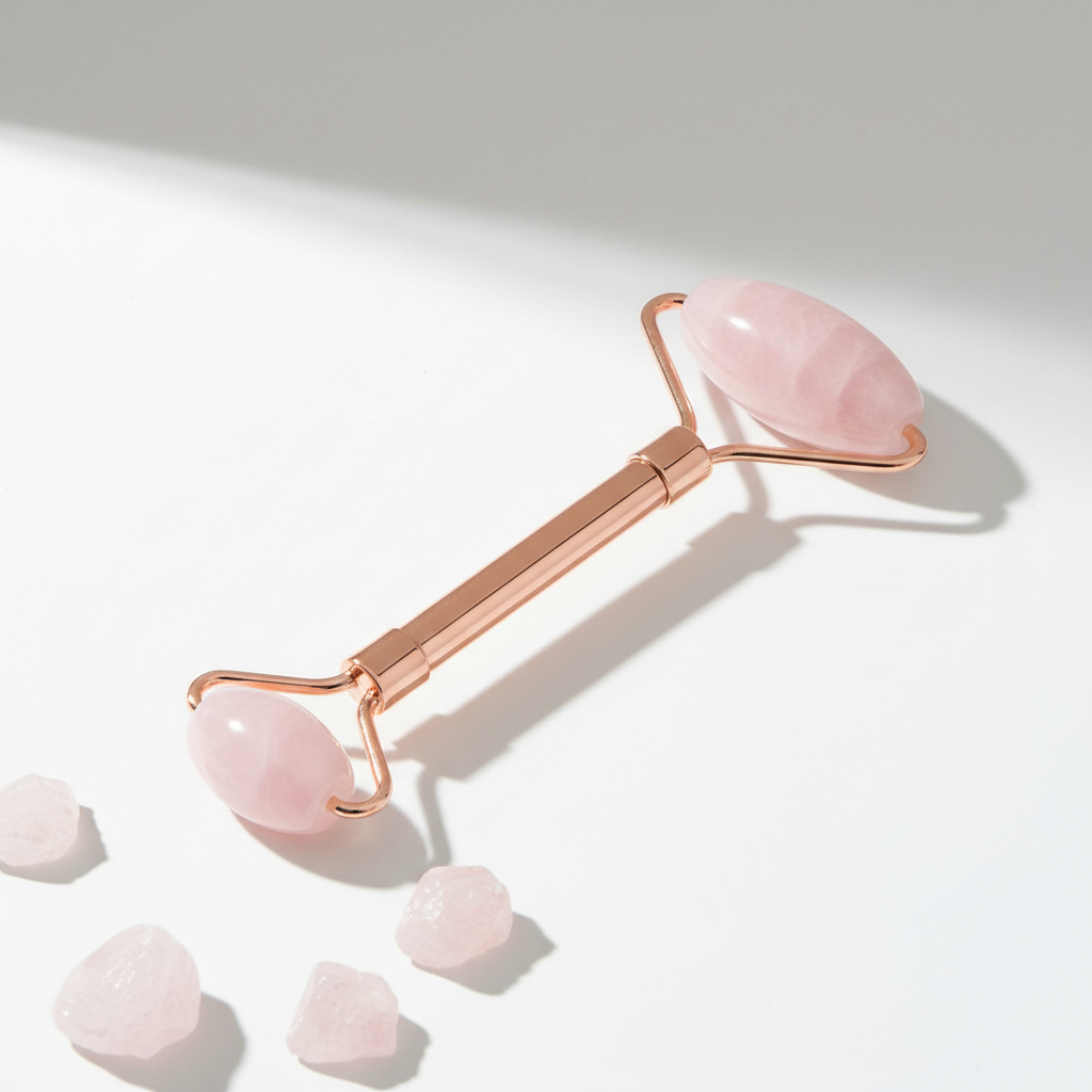 Rose Quartz Facial Roller